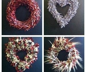 Christmas wreaths and garlands